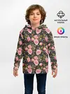 Детское худи / Яркие розовые розы