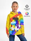 Детское худи / AMONG US - Радужный
