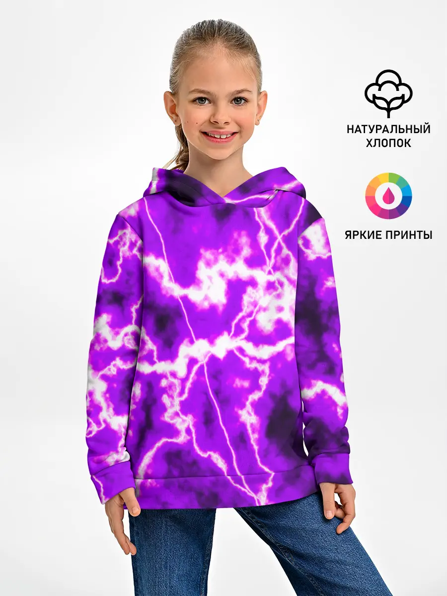 Детское худи / НЕОНОВАЯ СТИХИЯ