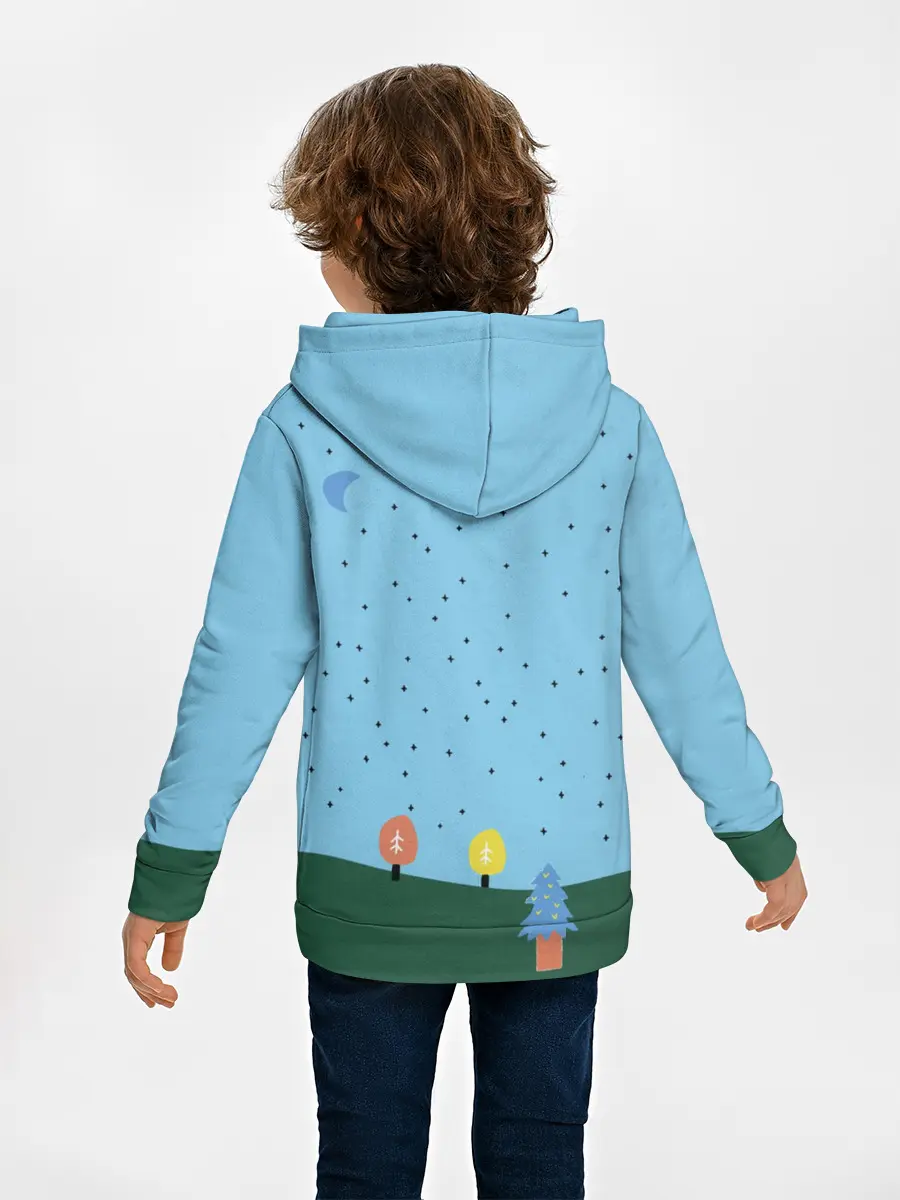 Детское худи / Время приключений Ёлка