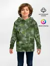 Детское худи / Canvas Green Camo