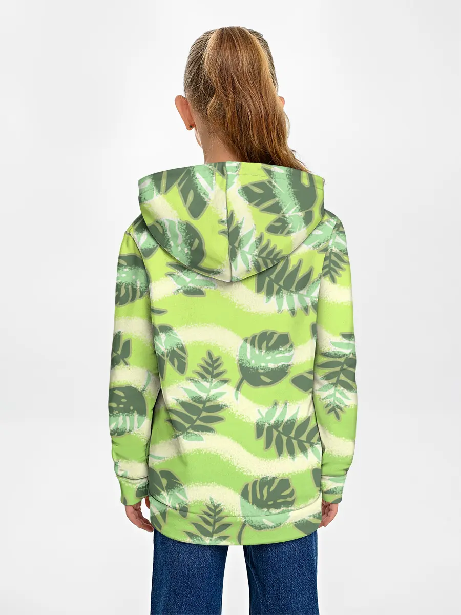 Детское худи / Тропический фон