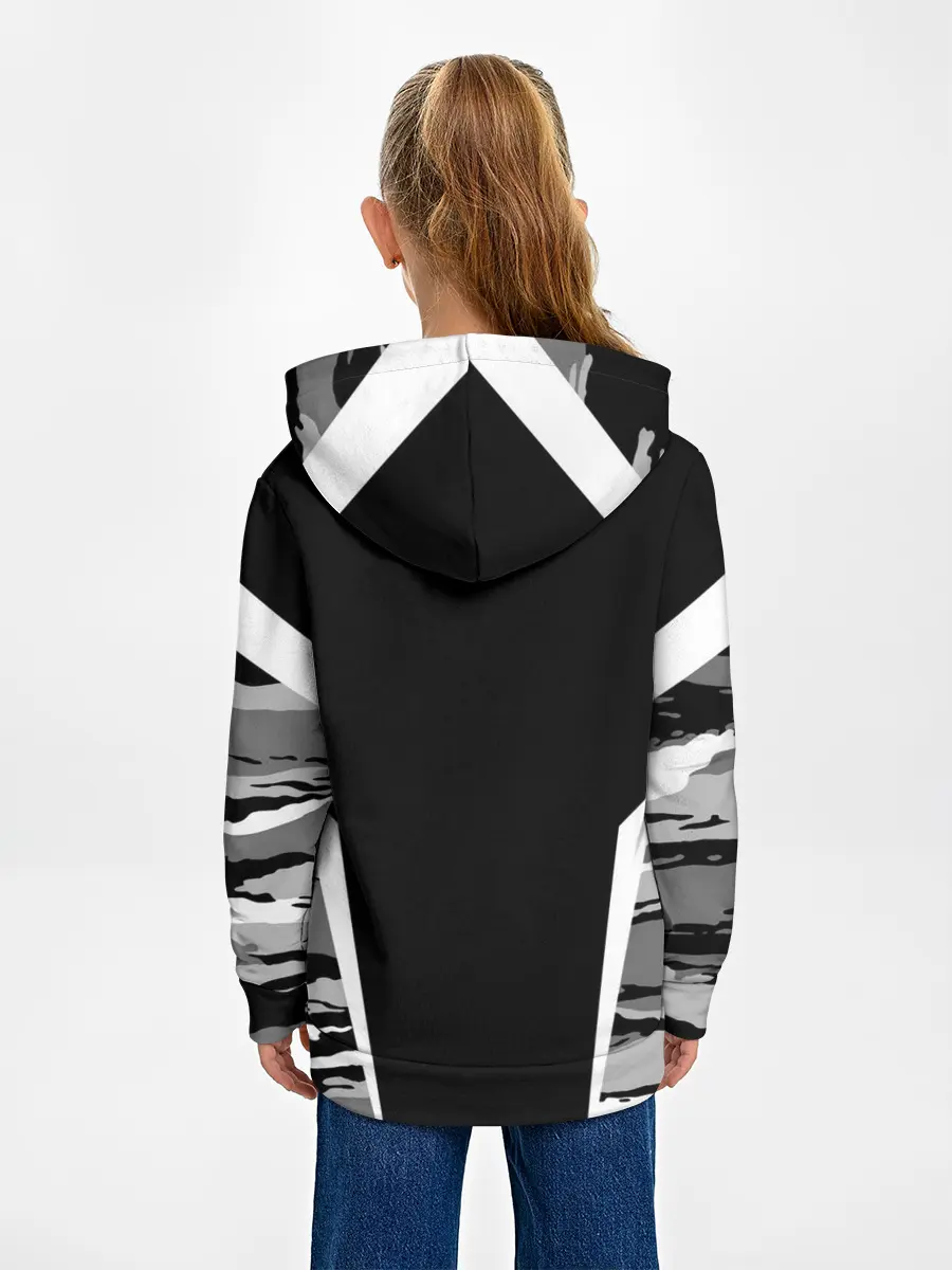 Детское худи / Виталий - камуфляж