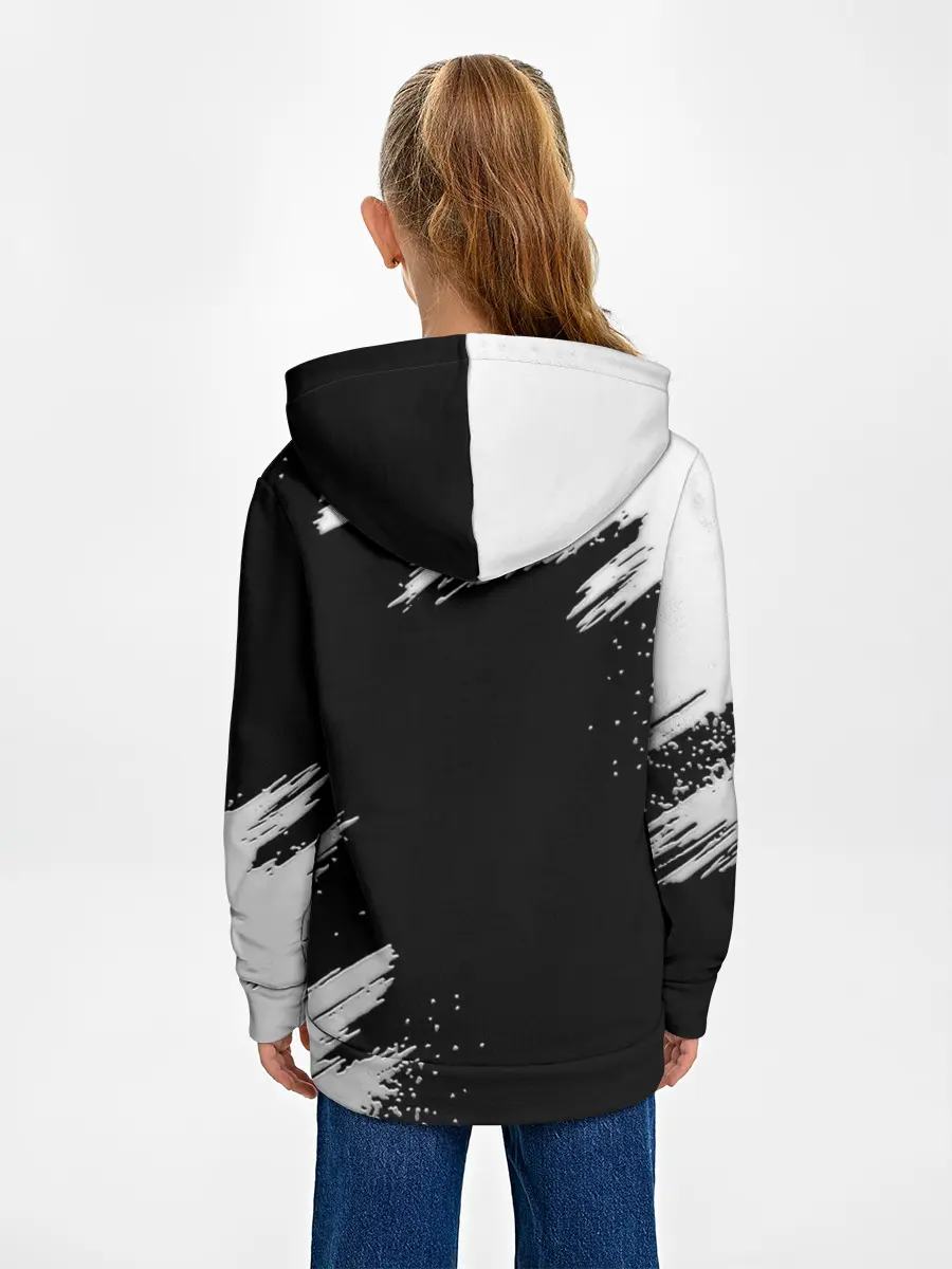 Детское худи / БМВ РАЗРЕЗАННОЕ ЛОГО