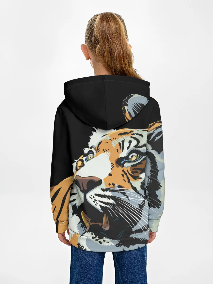 Детское худи / Тигр перед атакой