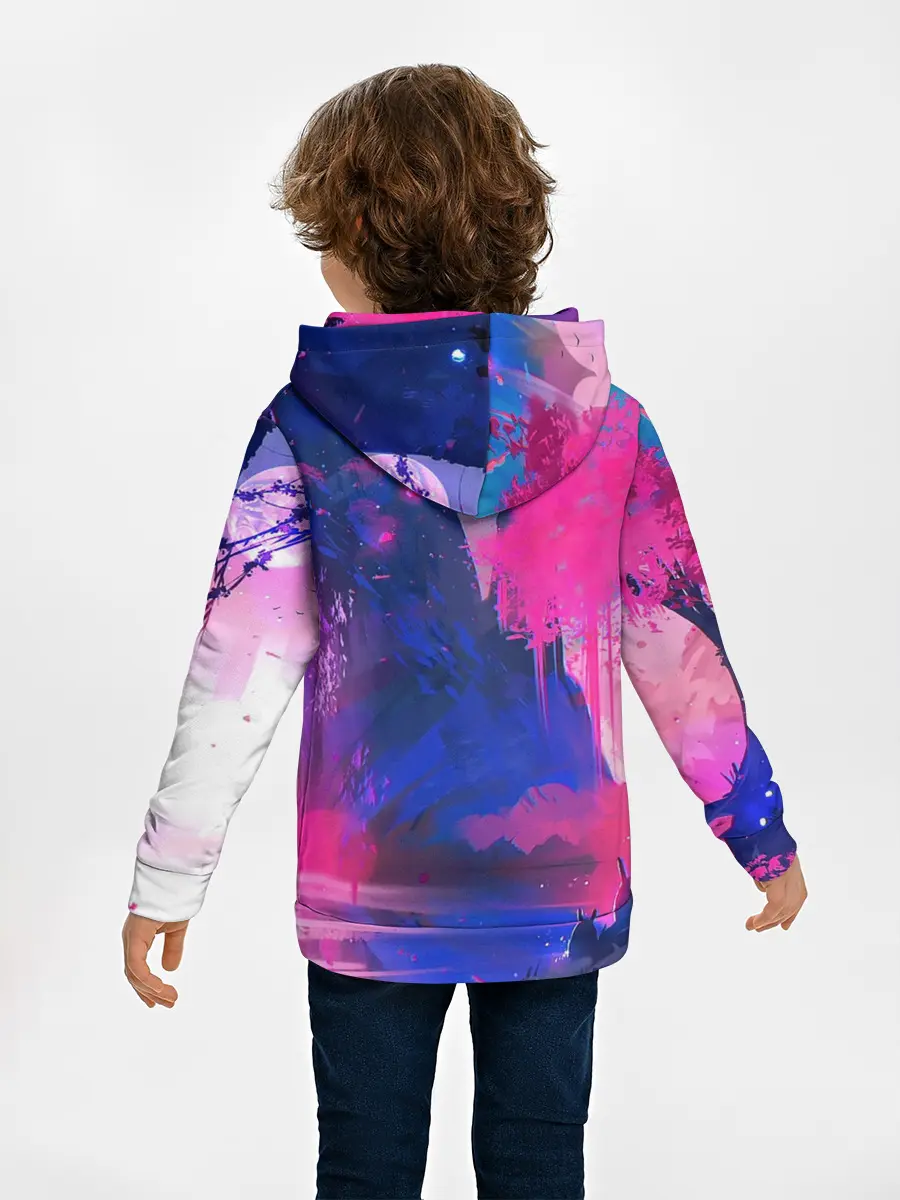 Детское худи / Неоновые Краски