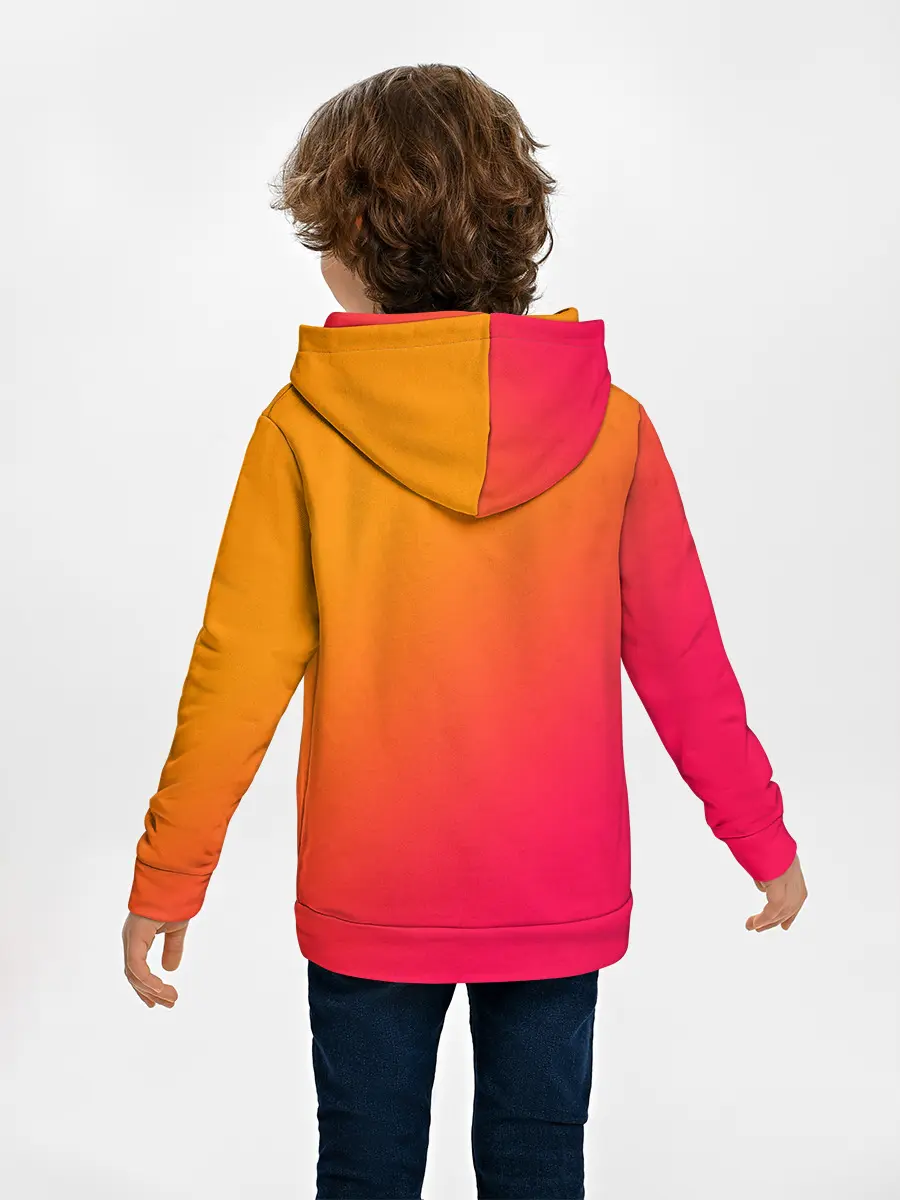 Детское худи / ГРАДИЕНТ И НИЧЕГО ЛИШНЕГО