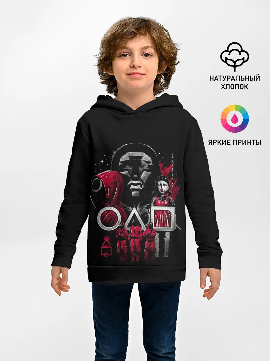 Детское худи / ИГРА В КАЛЬМАРА РАСПОРЯДИТЕЛЬ