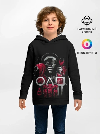 Детское худи / ИГРА В КАЛЬМАРА РАСПОРЯДИТЕЛЬ