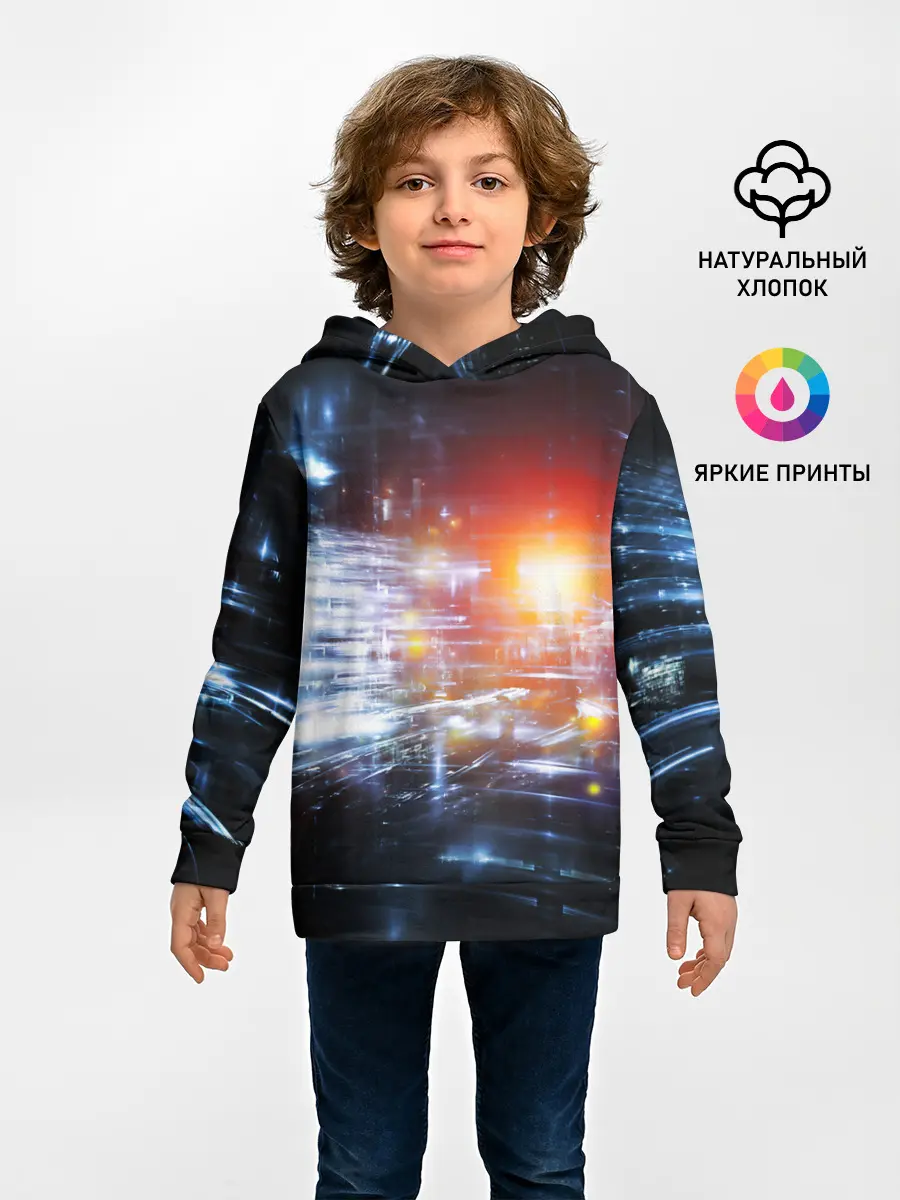Детское худи / DIGITAL ABSTRACTION