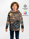Детское худи / 3D абстрактная схема