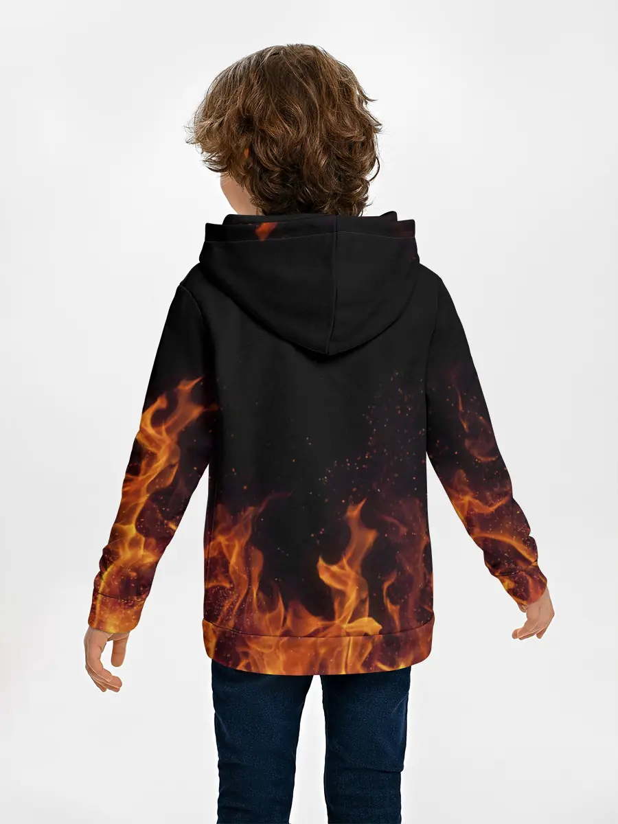 Детское худи / Саня огонь мужик