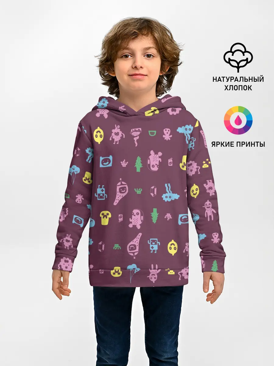 Детское худи / Время приключений Лимонохват