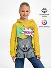 Детское худи / Pop Art Cat | Wow