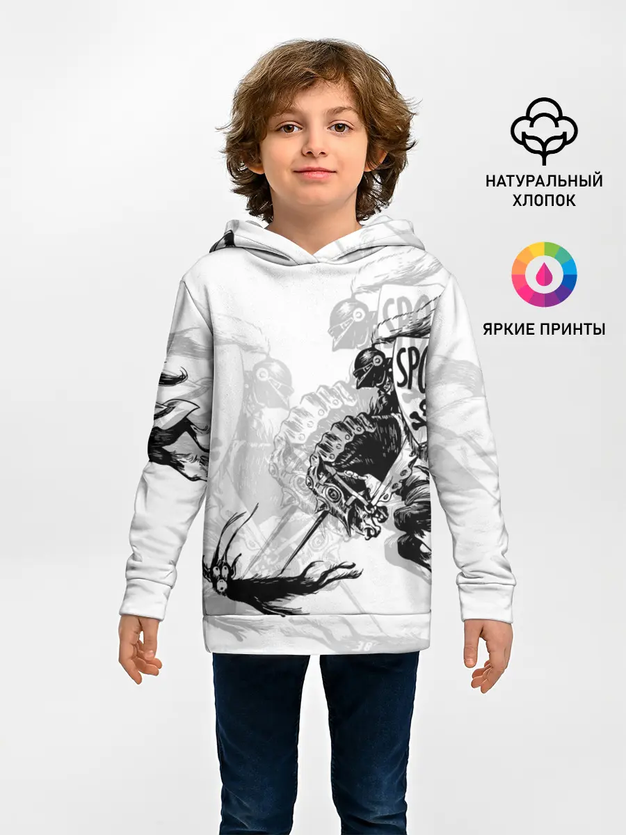 Детское худи / Всадник и чёрт