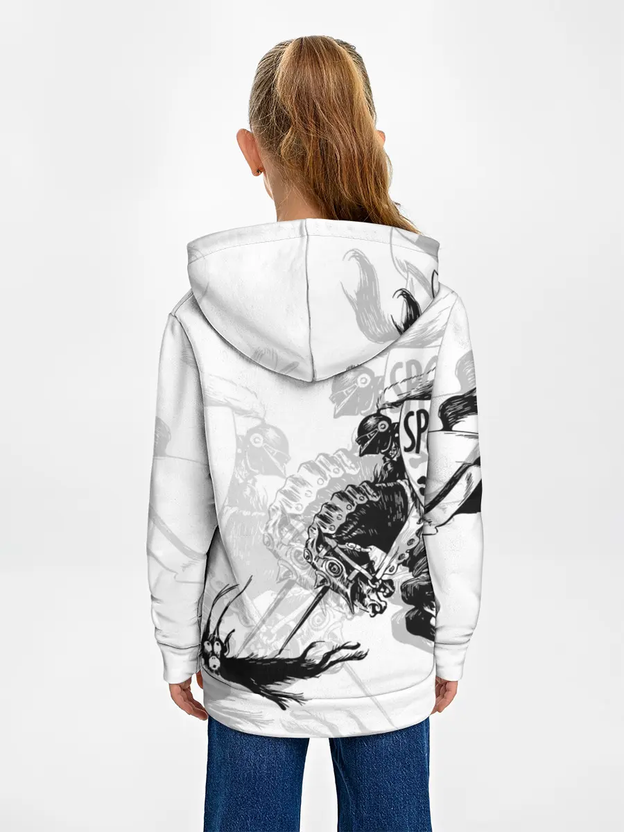 Детское худи / Всадник и чёрт