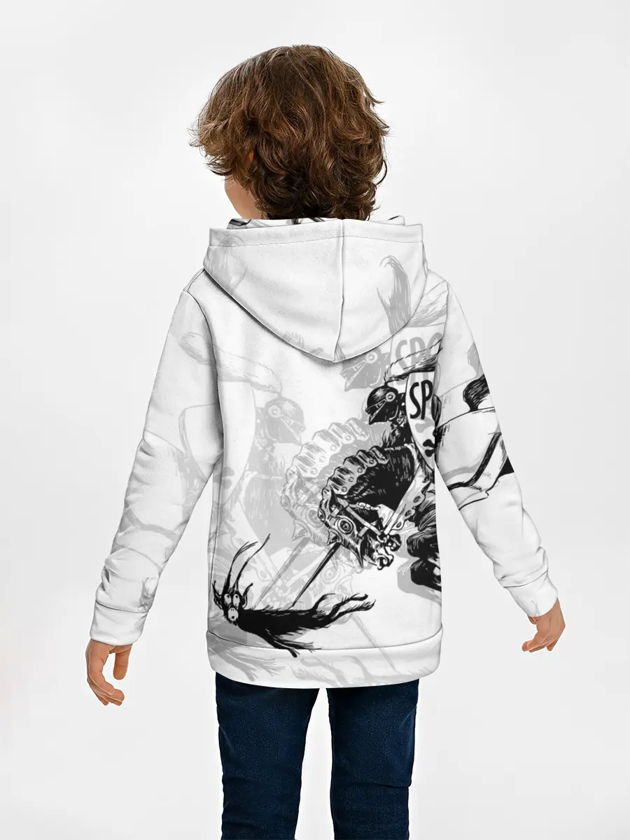 Детское худи / Всадник и чёрт