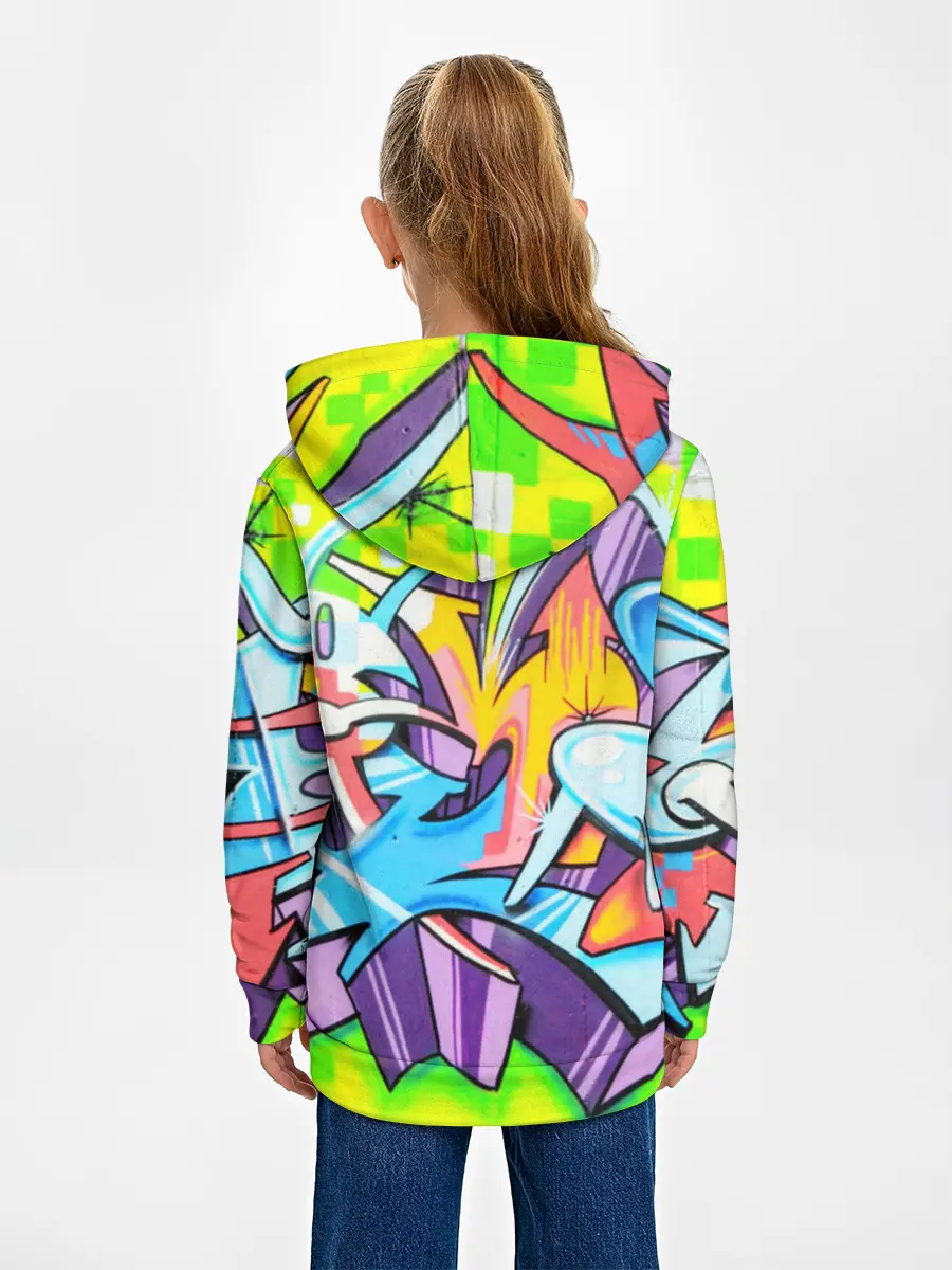 Детское худи / Неоновая кислота