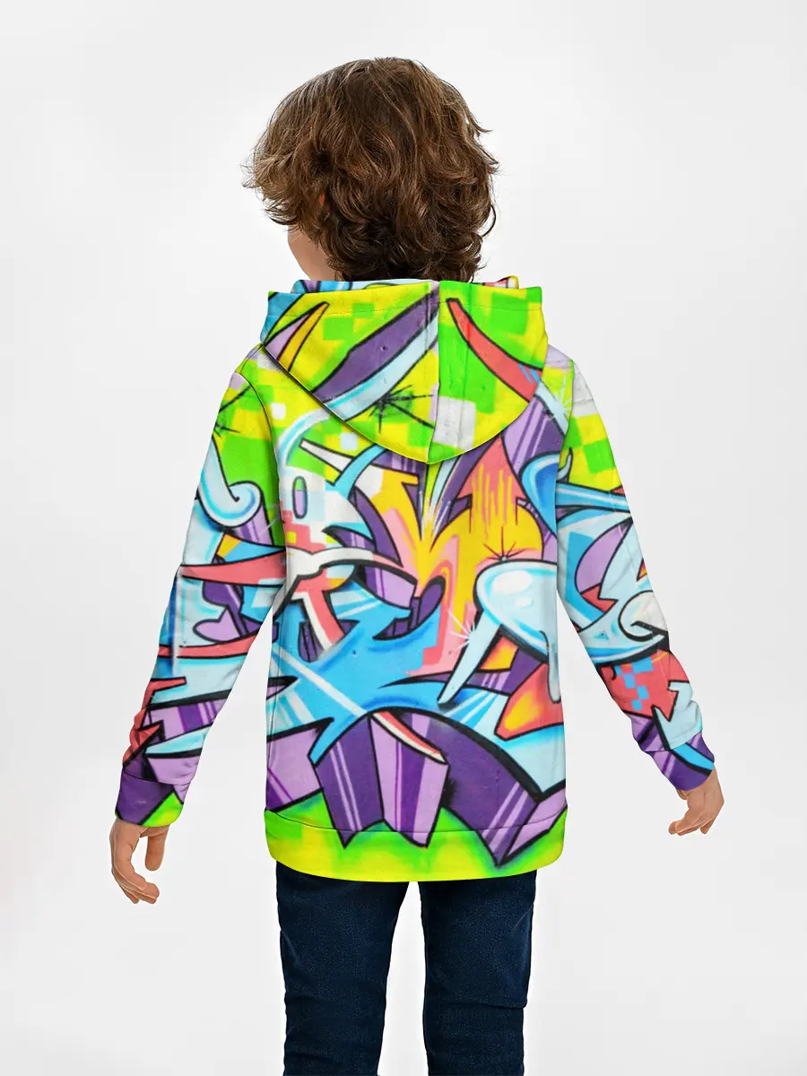 Детское худи / Неоновая кислота