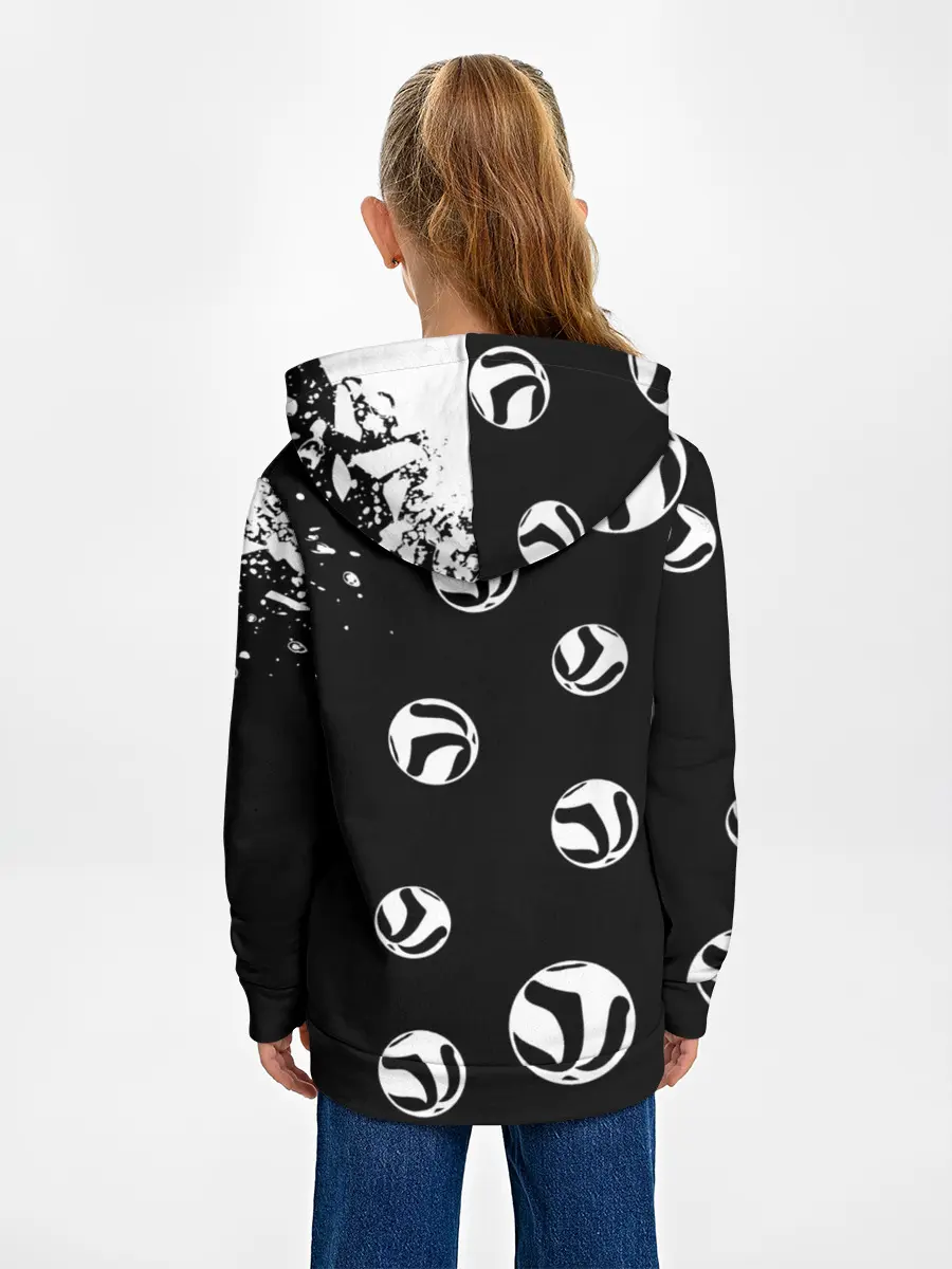 Детское худи / Старшая Некома коты Haikyuu!!