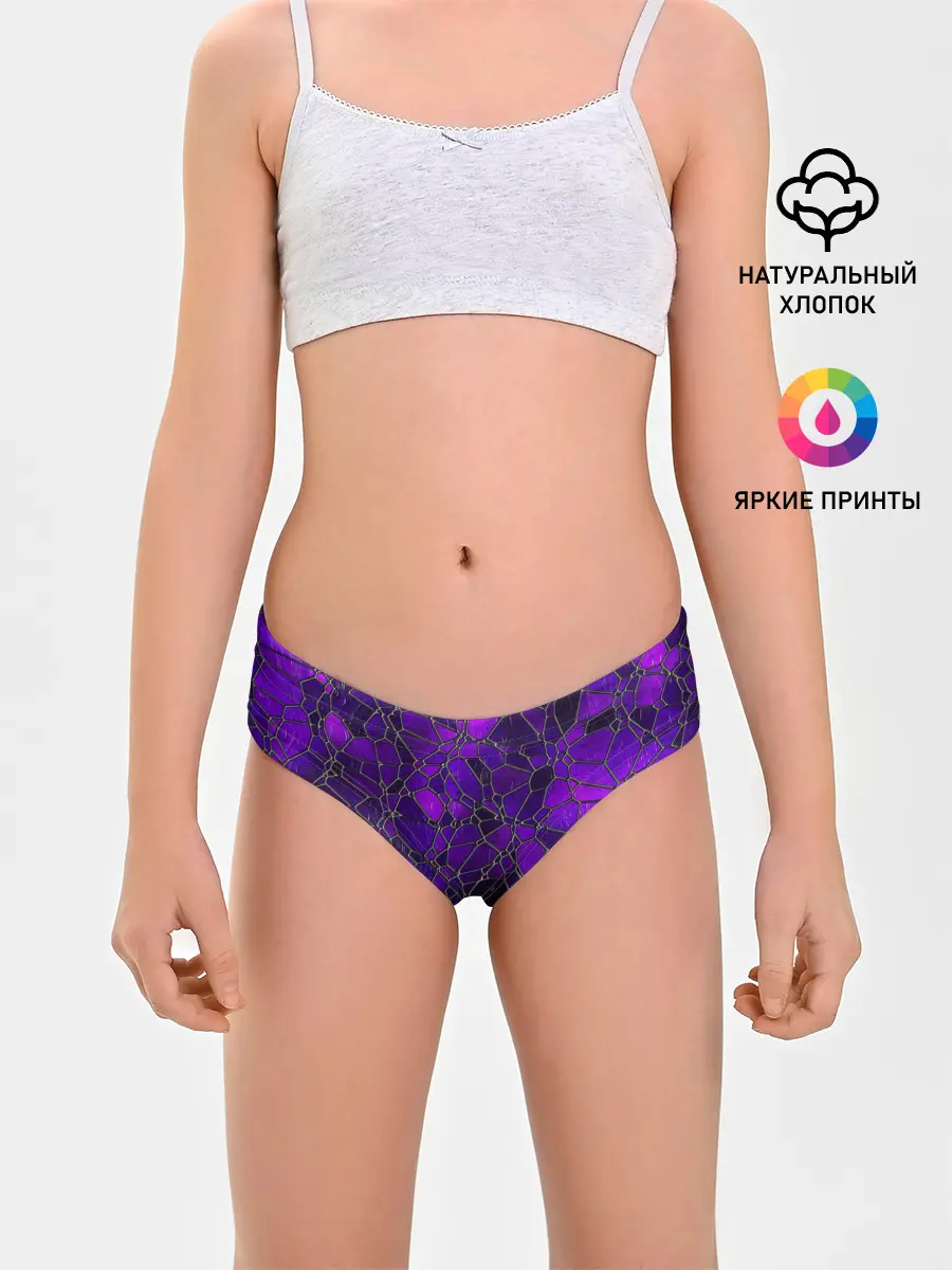 Трусы для девочек / Стеклянная мозайка