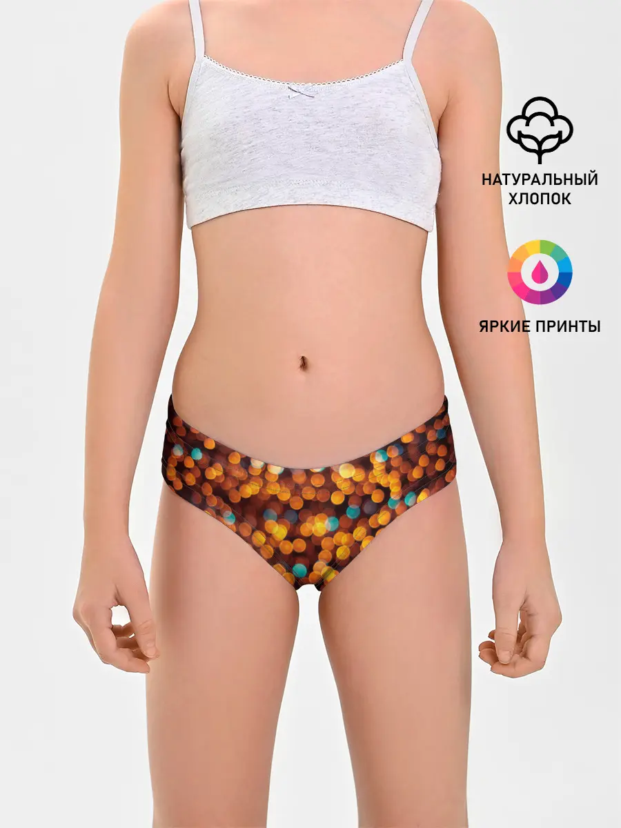 Трусы для девочек / Боке