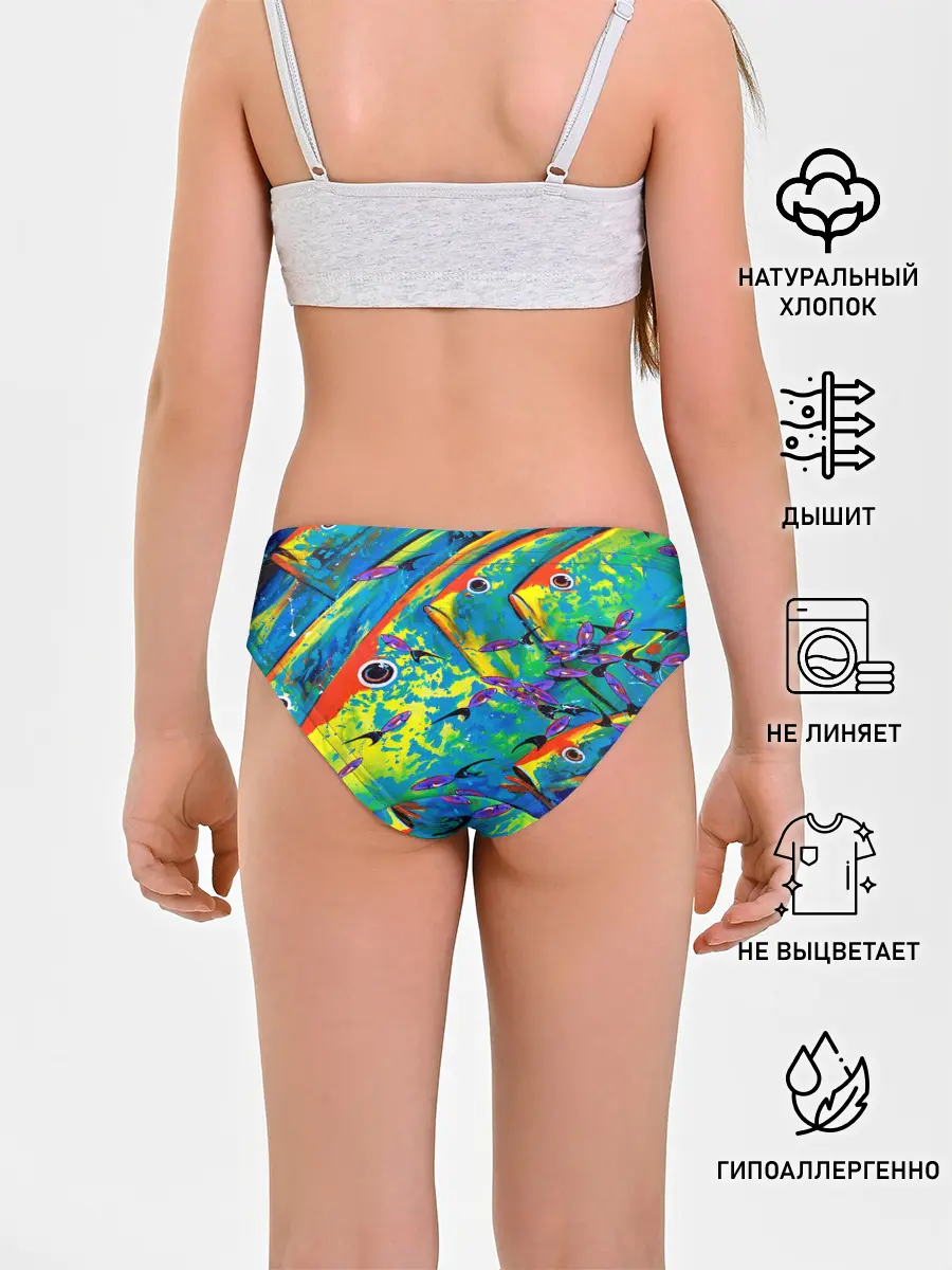 Трусы для девочек / Рыбы