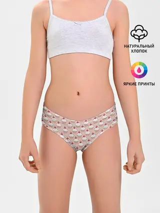 Трусы для девочек / Вишенка на кексе