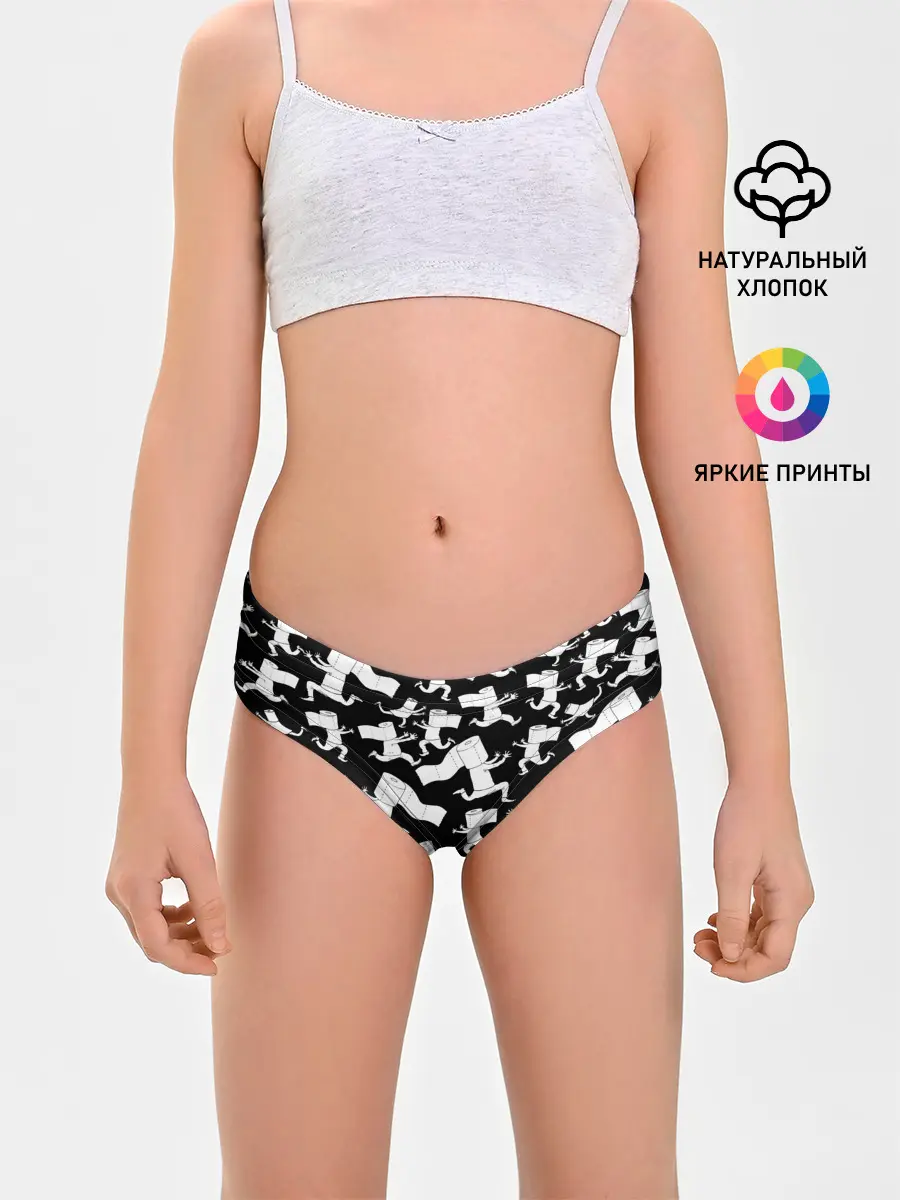 Трусы для девочек / Коронавирус