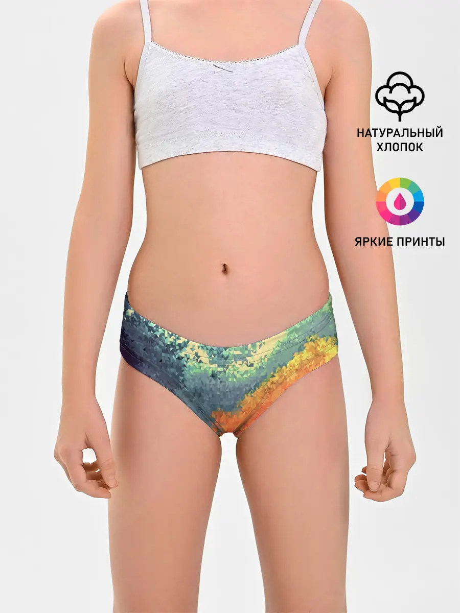 Трусы для девочек / Стихия: лед и пламя