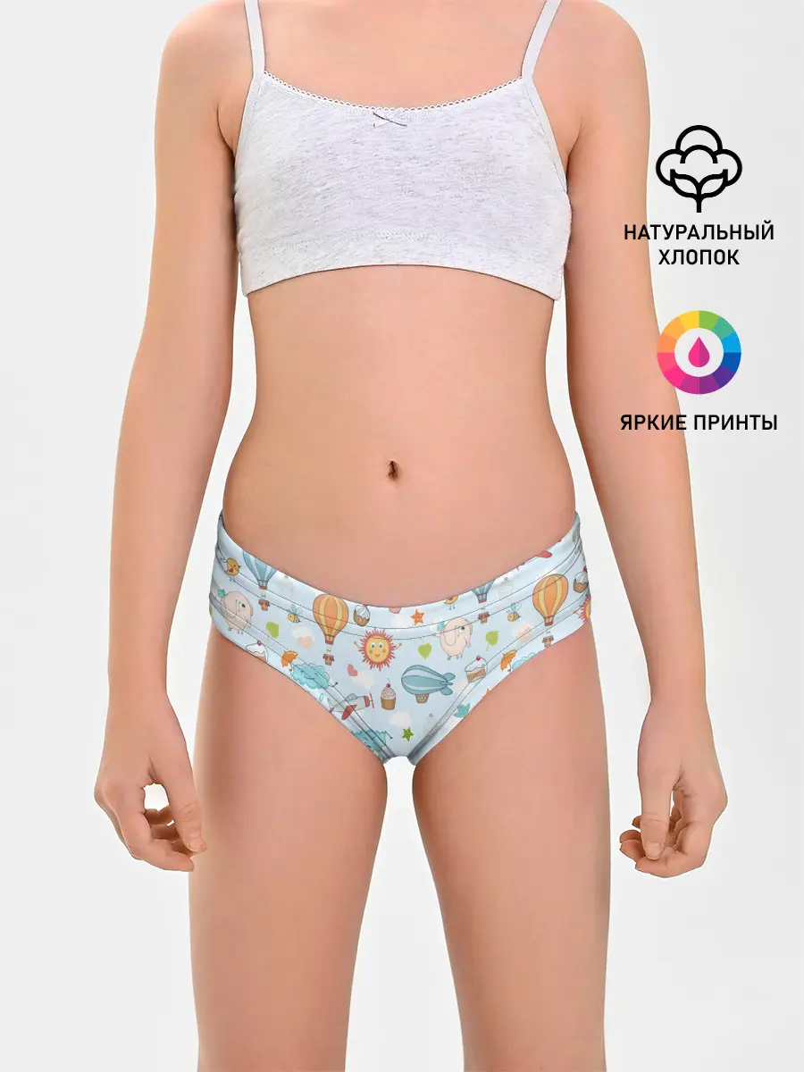 Трусы для девочек / Детские рисунки