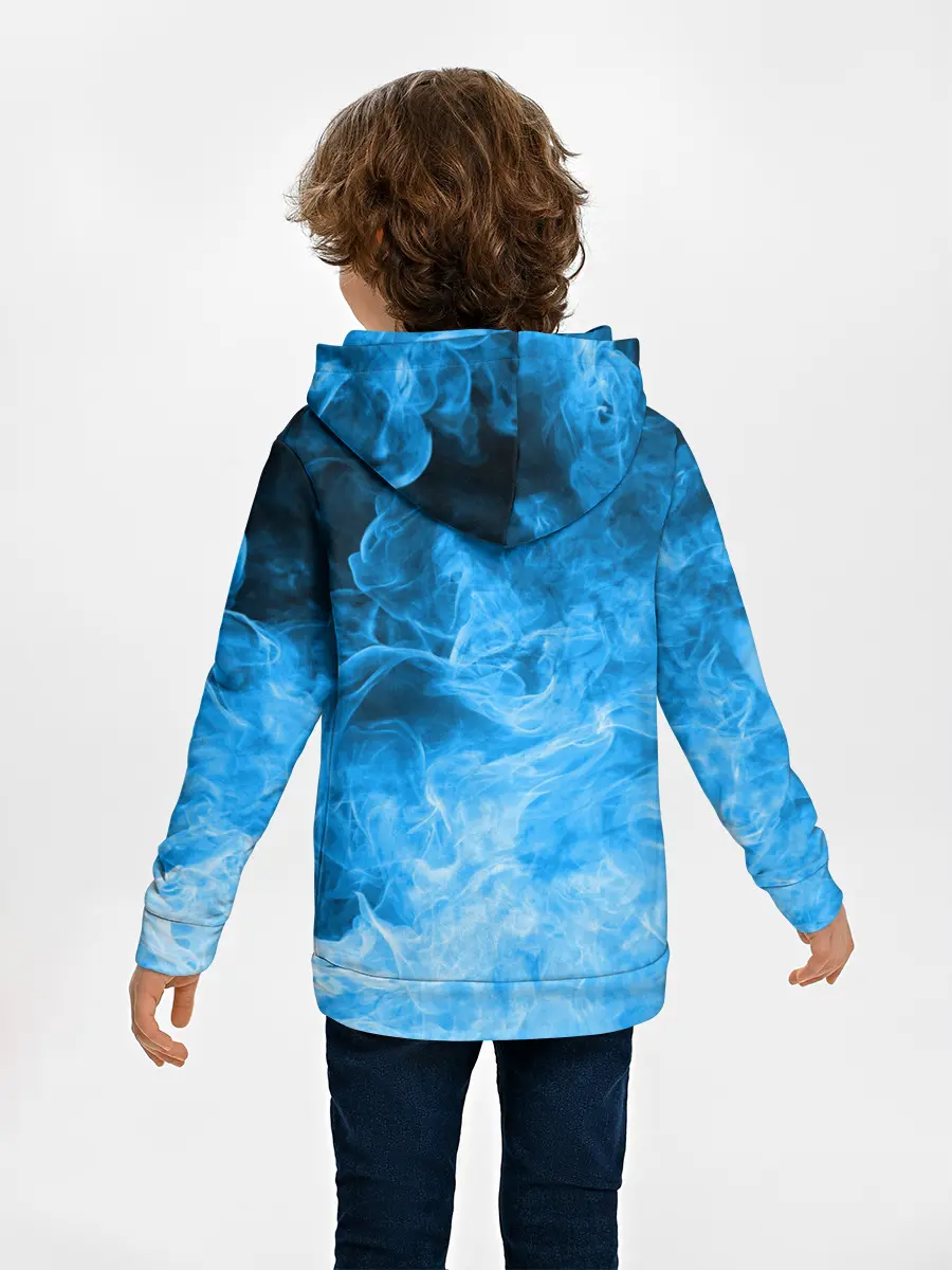 Детское худи / ОГОНЬ BLUE