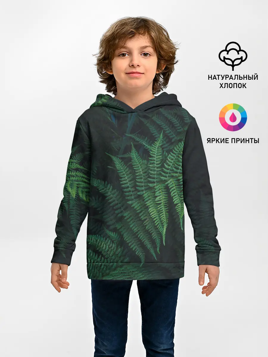 Детское худи / Листья