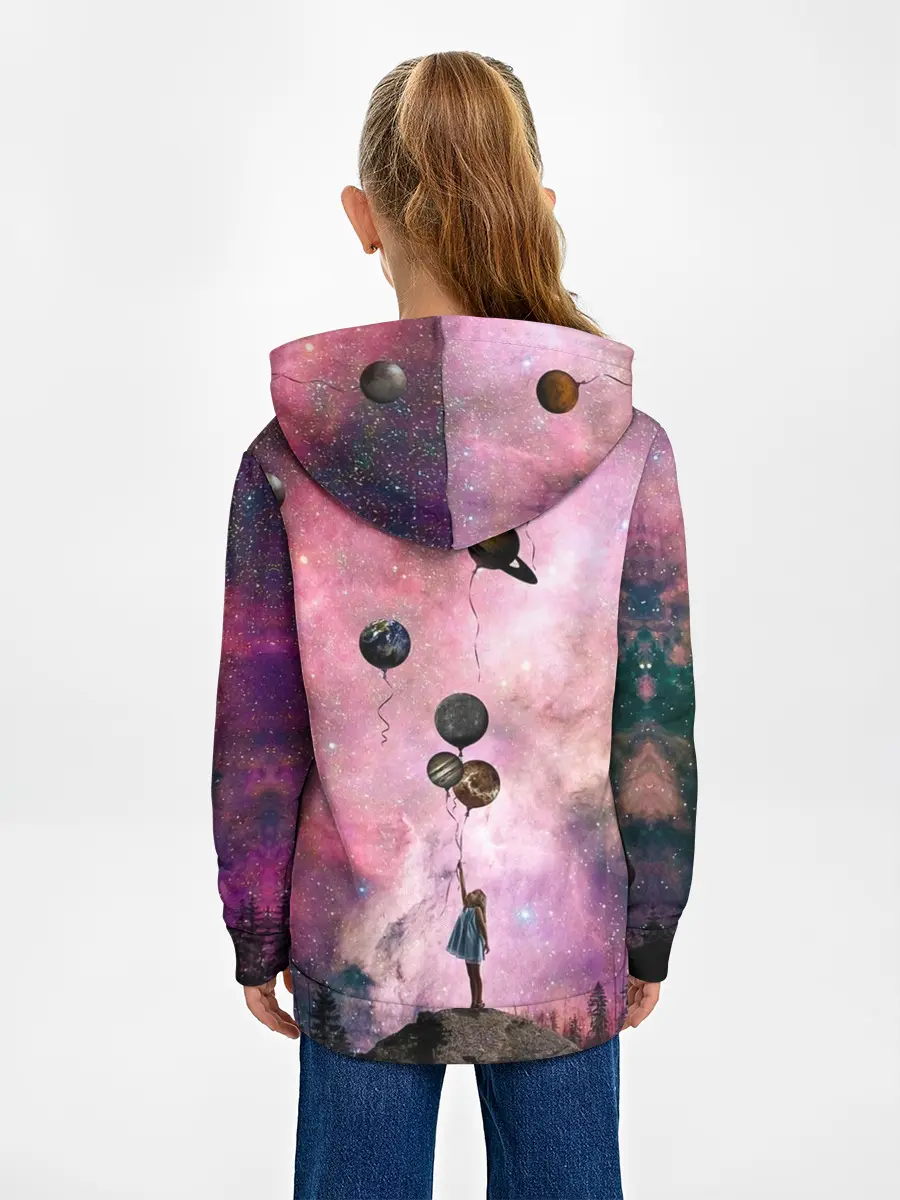 Детское худи / Девочка и космос