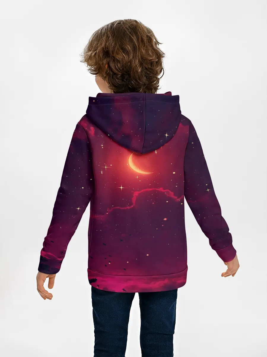 Детское худи / СКАЗОЧНАЯ НОЧЬ 2 КРАСНЫЙ