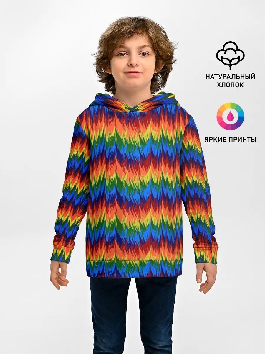 Детское худи / РАДУЖНАЯ КИСЛОТА