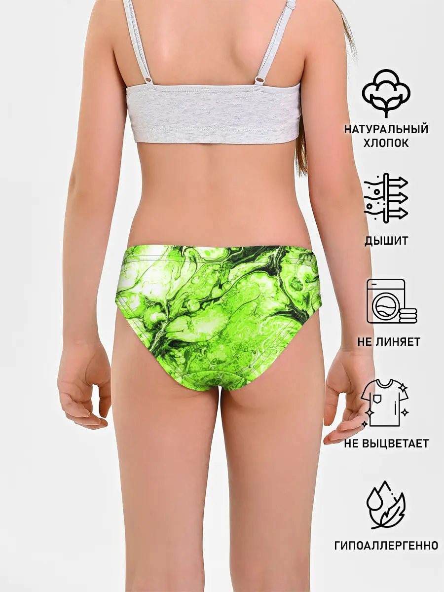 Трусы для девочек / Токсичные краски