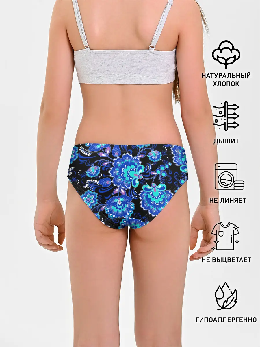 Трусы для девочек / Хохлома