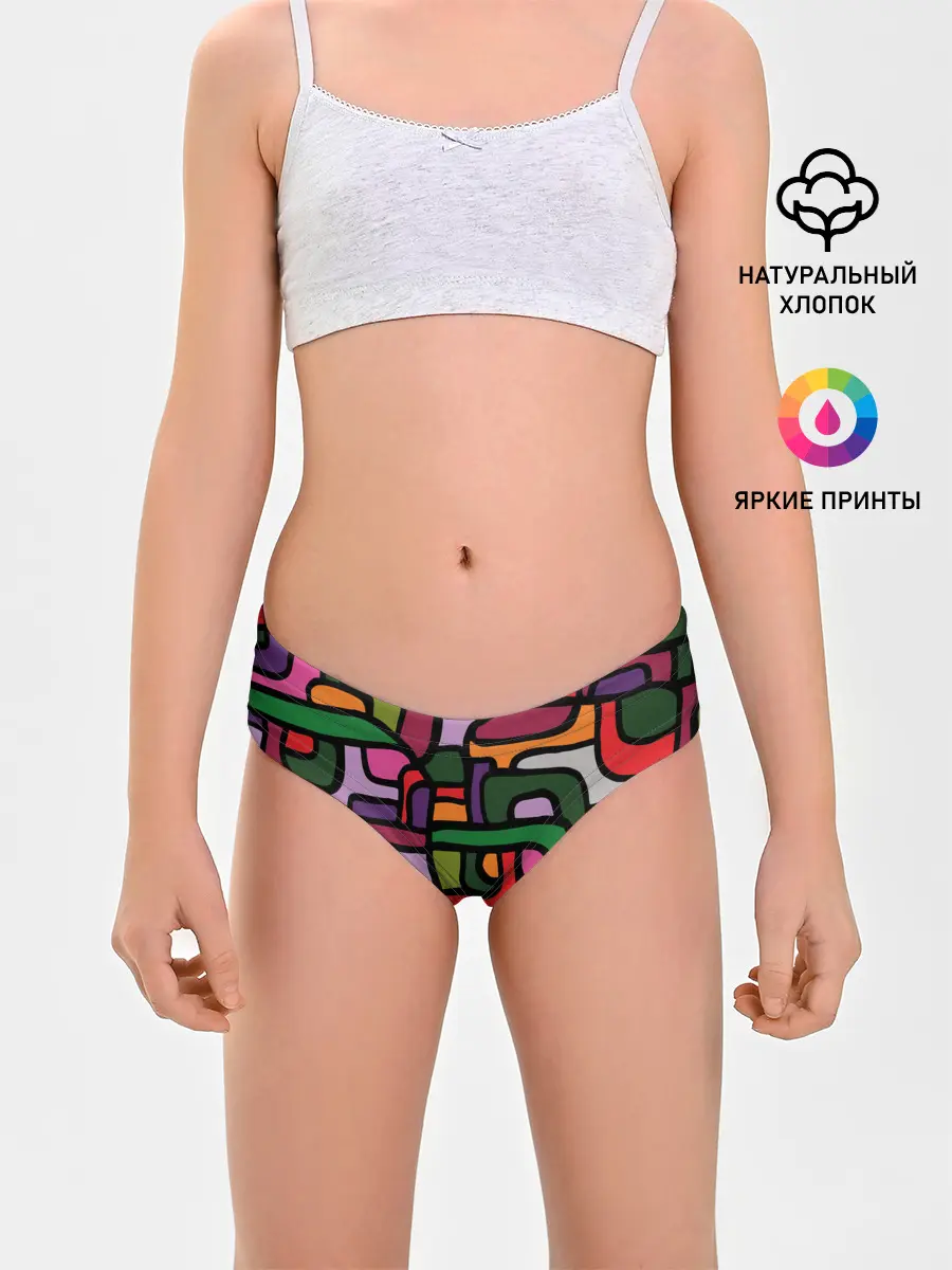 Трусы для девочек / Ретро