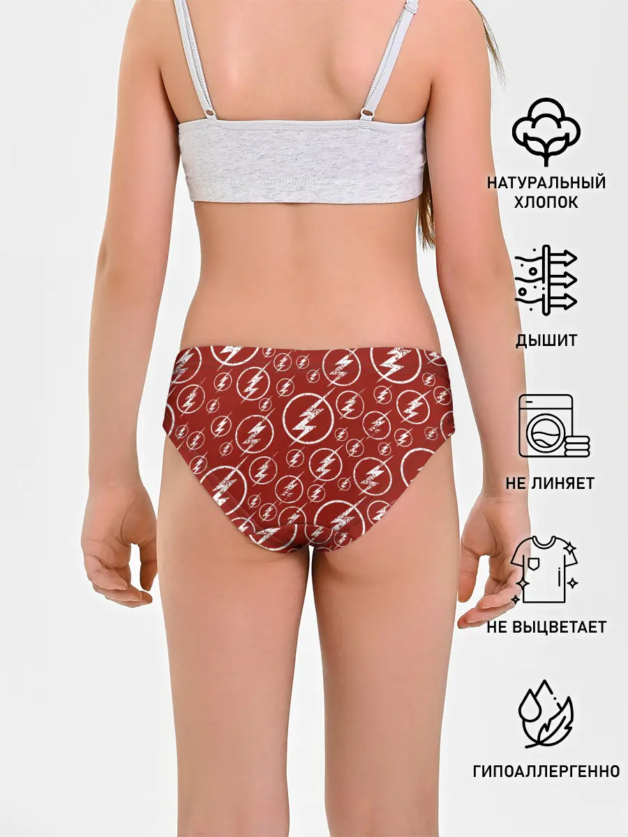 Трусы для девочек / The Flash Logo Pattern