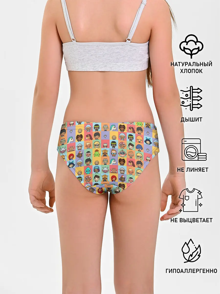 Трусы для девочек / Toca Life Worl