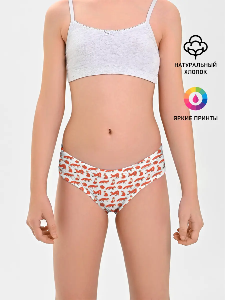 Трусы для девочек / Рыжий паттер