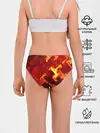 Трусы для девочек / Огненная лава