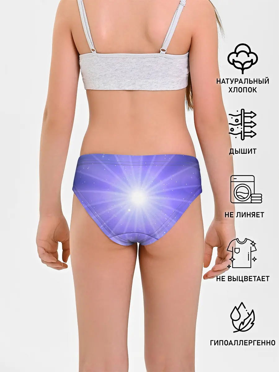 Трусы для девочек / Космос