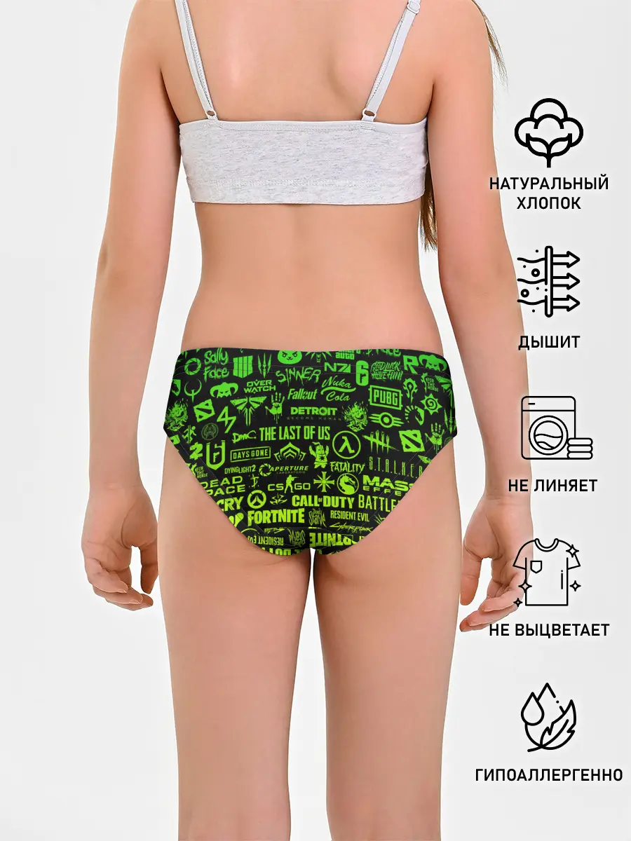 Трусы для девочек / ЛОГОТИПЫ ИГР