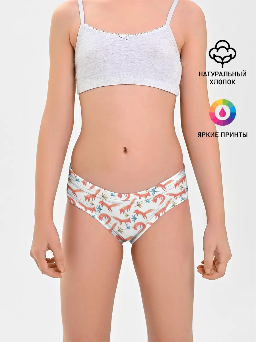 Трусы для девочек / Fox Pattern