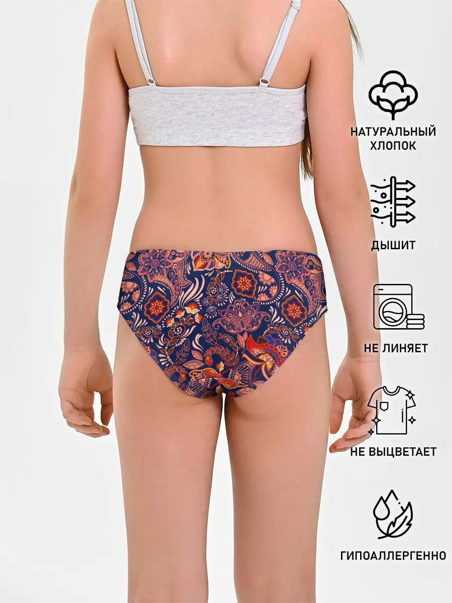 Трусы для девочек / Ornament-$