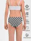 Трусы для девочек / Шахматка