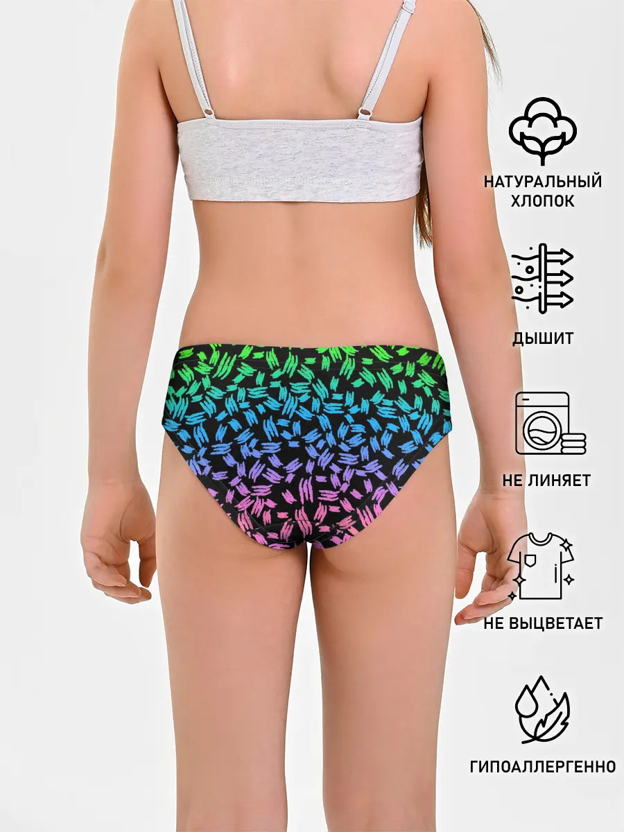 Трусы для девочек / PATTERN MONSTER ENERGY