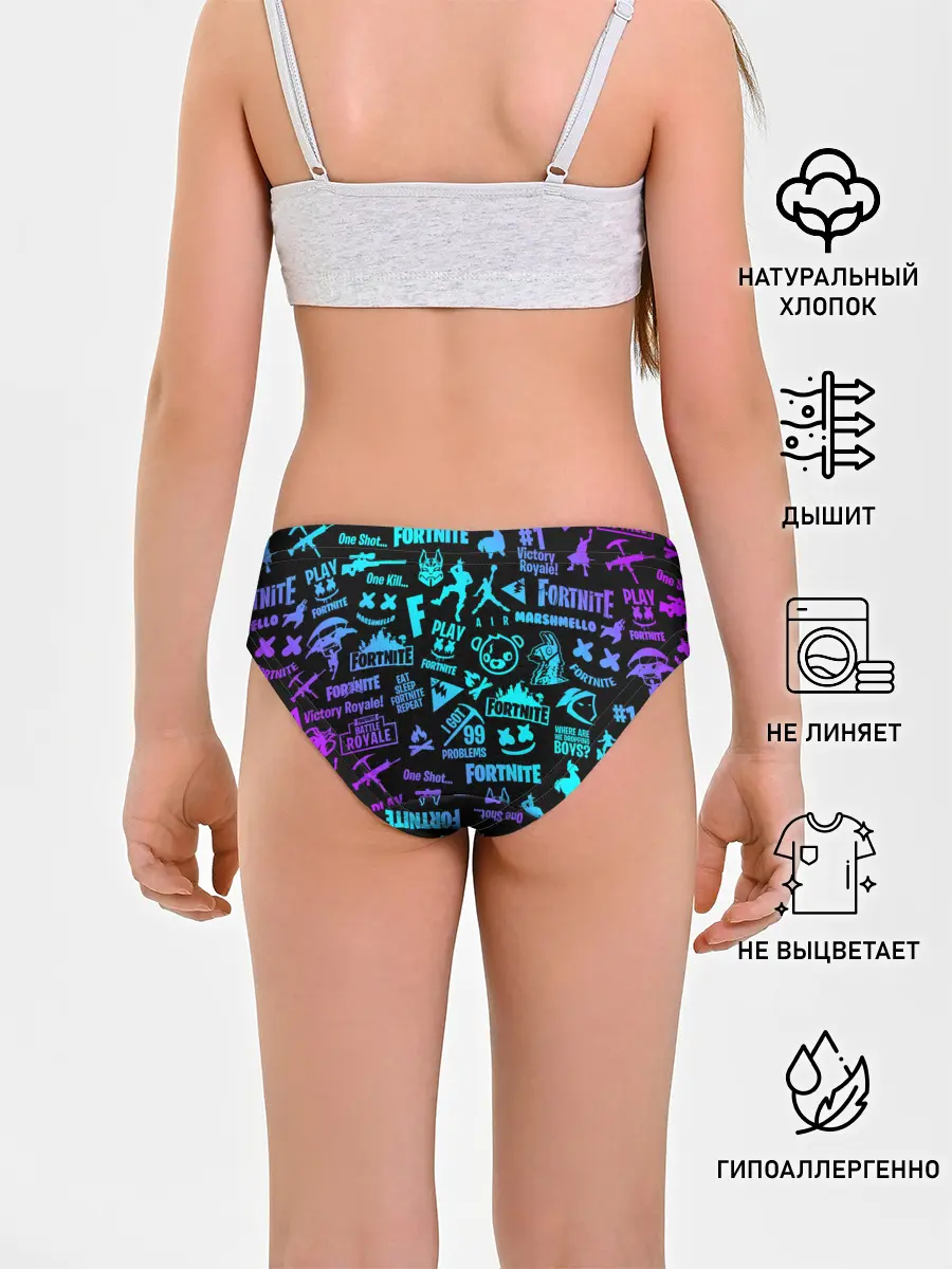 Трусы для девочек / FORTNITE